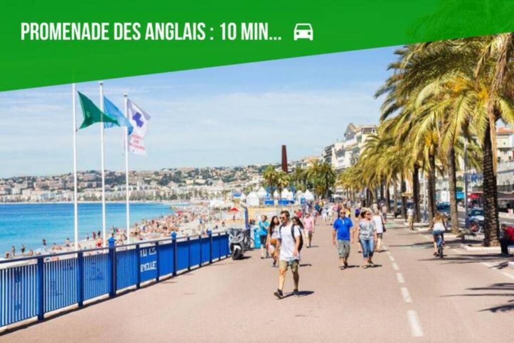 Nid Douillet Coeur De Ville Proche Mer Nizza Esterno foto